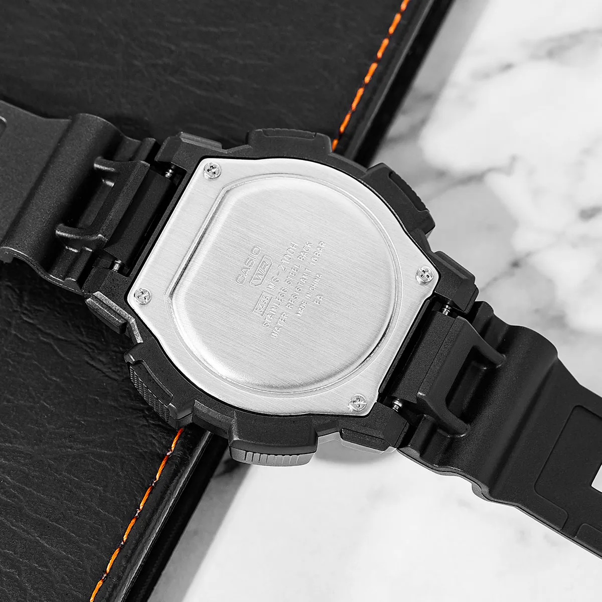 Casio watch for men fitness pedometer the new digital multi-function sports Waterproof watch relogio WS-2100H-1A
