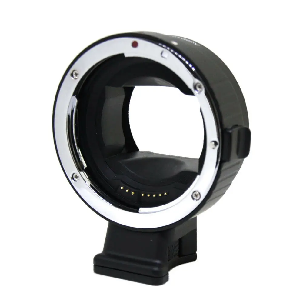 JINTU EF-NEX IV High Speed Electric Lens Mount Adapter for Canon EF EF-S lens to Sony E Mount A7 A7R A7S A7RII Camera Camcorder