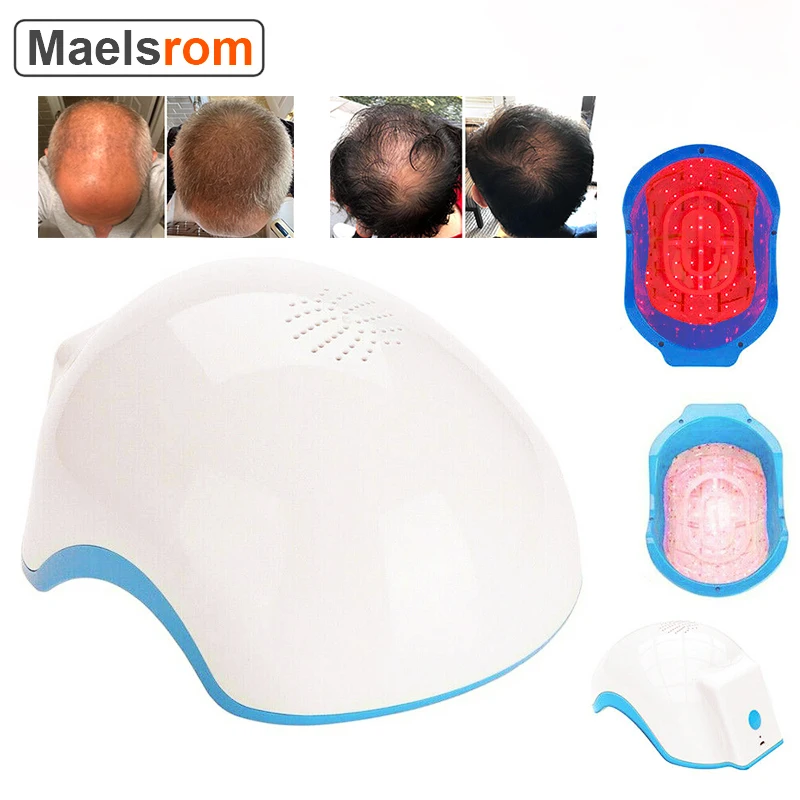 

678nm Laser Therapy Hair Growth Helmet 80Pcs Red Light Heads Anti-Hair Loss Treatment Promote Hair Fast Regrow Scale Massage