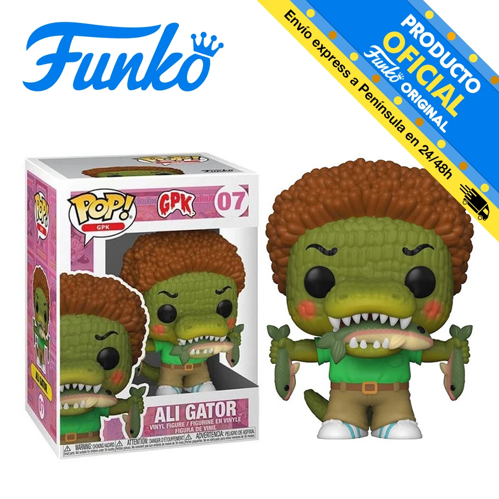 FUNKO POP! The gang garbage-Ali Gator, original, gift, boy, girl, boxed, official license, store