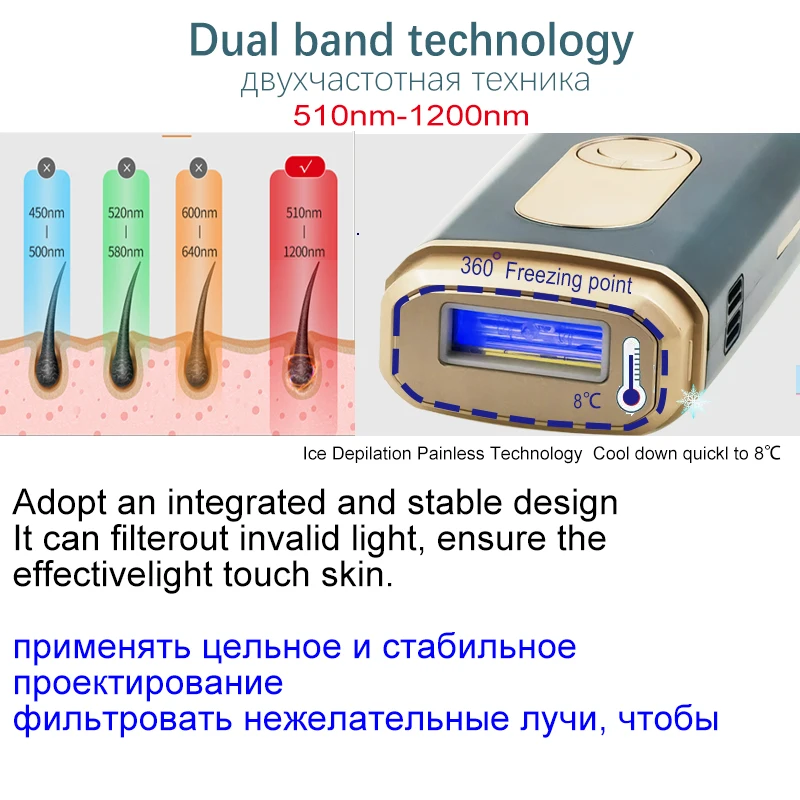 ليزر ازالة الشعر آلة لنزجهاز ليزر لازالة الشعر Ipl الجليد إزالة الشعر إزالة الشعر 9999XX ومضات دروبشيبينغ استخدام المنزل الحلاقة الحلاقة وإزالة الشعر