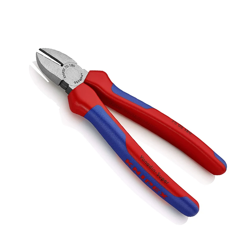 Knipex 180 mm Diagonal Cutter Pliers Electrician Multifuncional Hand Tools Edc Accessories Alicate Multitool Cutting