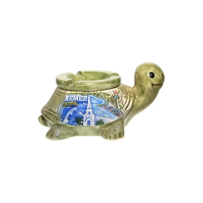 

Hd Marketim Ceramic Turtle Motif Ash Tray