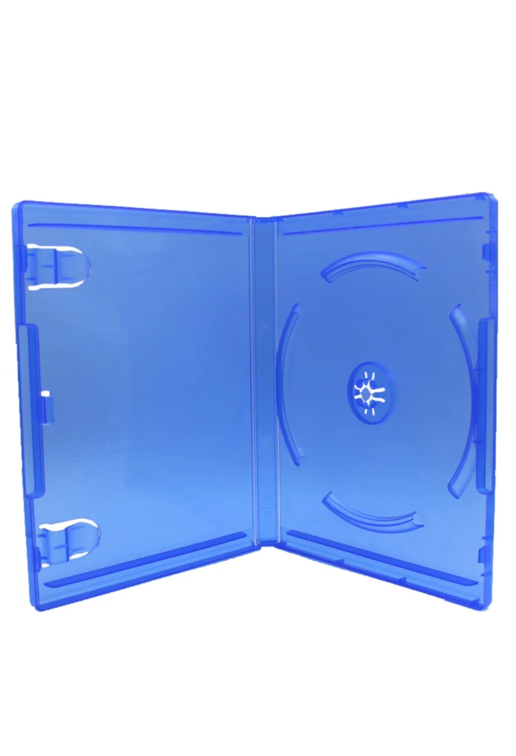 Replacement Case For PS4 Game Disc Spare Blue Game Blu Ray Box Single CD
