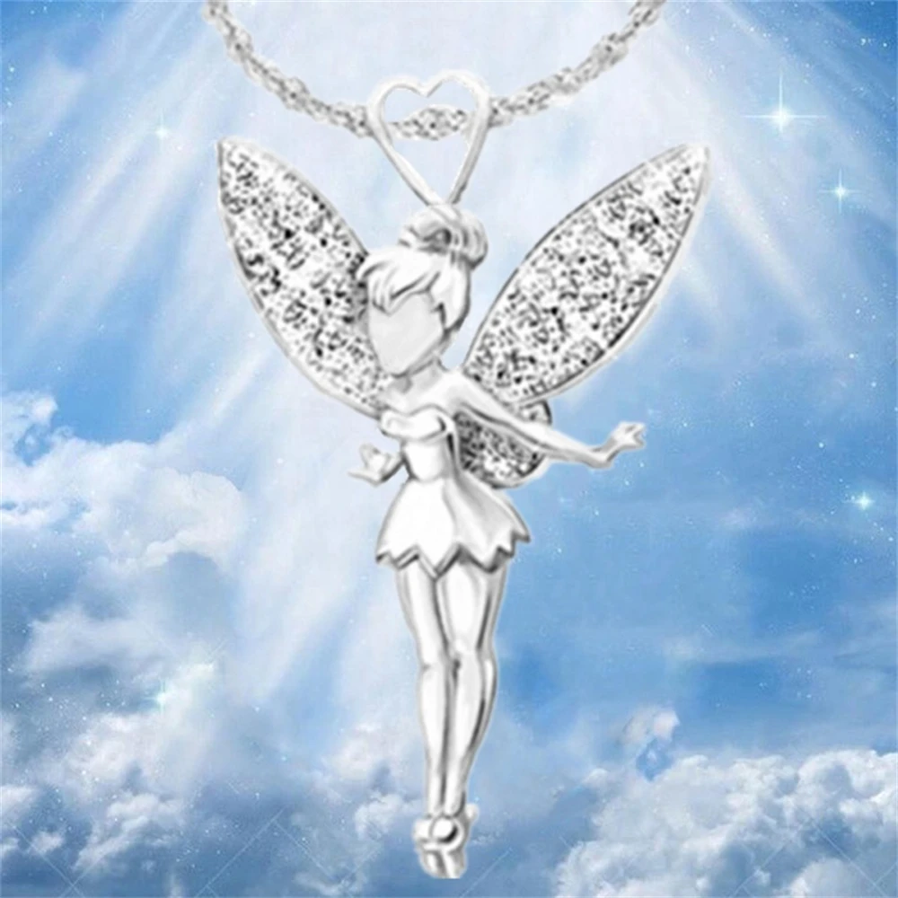 رائعة زهرة الجنية كريستال قلادة قلادة قلادة النساء الموضة فتاة قلادة مجوهرات حفلة رومانسية هدايا عيد الحب