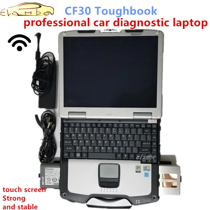 

For P.anasonic CF30 laptop auto diagnostic laptop CF30 4GB RAM laptop can work for alldata software mb star C5 icome delphis