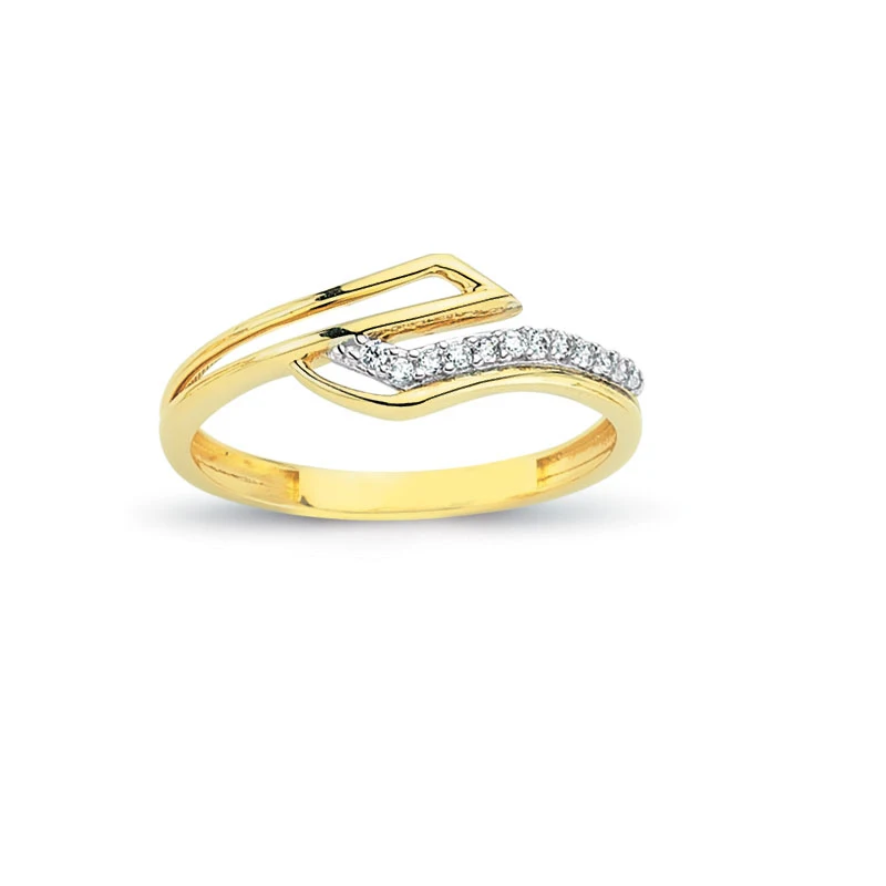 14K Solid Gold Elegant Ring for Women