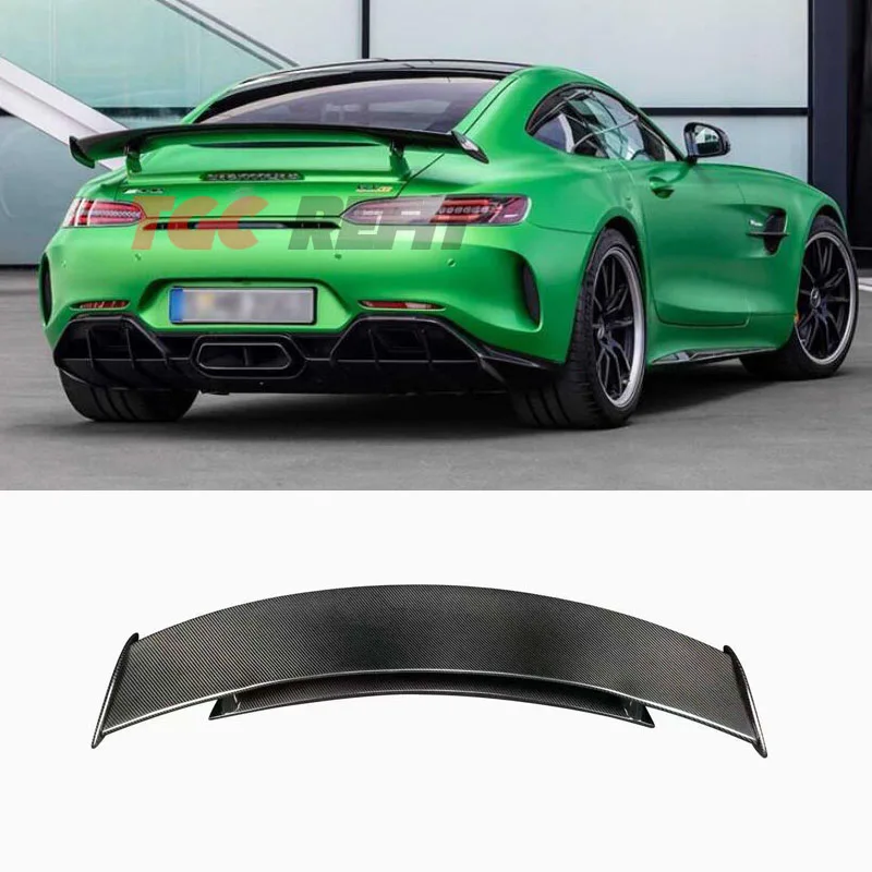 

Carbon Fiber Rear Wing Trunk Lip Tail Spoiler Car Accessories Car Modification Parts For Mercedes-benz Amg Gt Gtc Gtr Gts