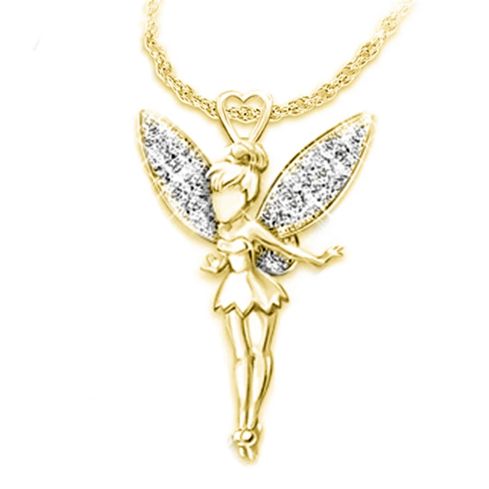رائعة زهرة الجنية كريستال قلادة قلادة قلادة النساء الموضة فتاة قلادة مجوهرات حفلة رومانسية هدايا عيد الحب