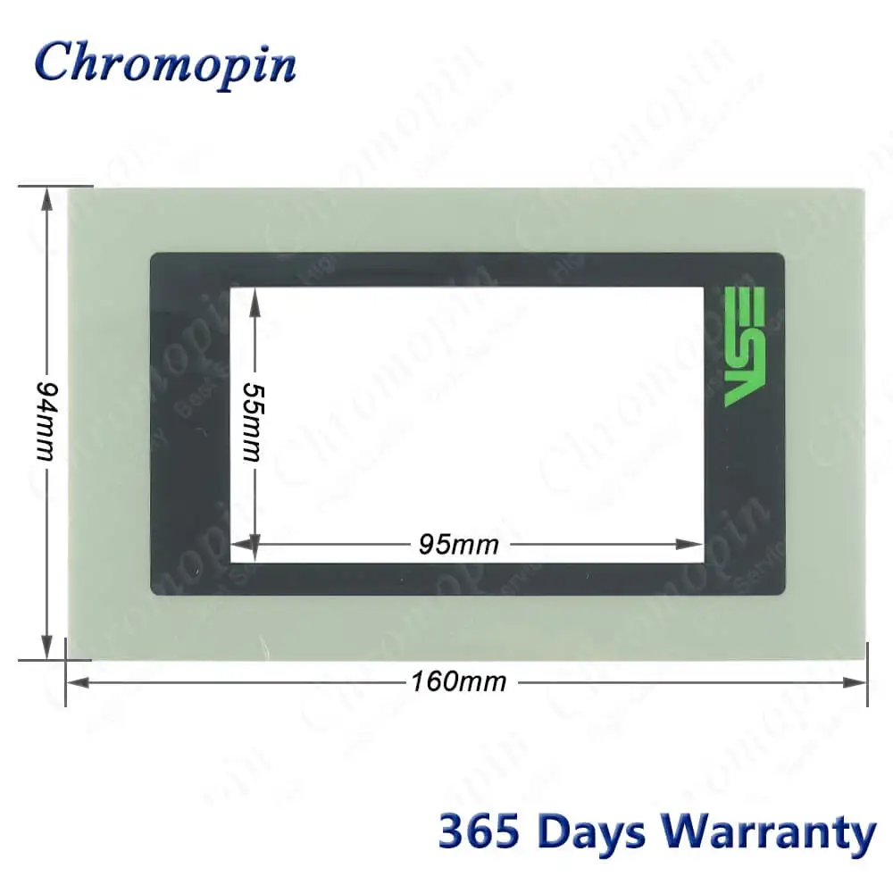 Imagem -05 - Painel de Vidro da Tela Toque Digitador para Esa Vt155w00000 Vt155w Touchpad com Sobreposição Dianteira Película Protetora Vt155w00000