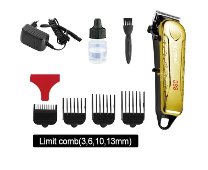 MAQUINA DE CORTAR CABELO PROFISSIONAL KEMEI KM 119A