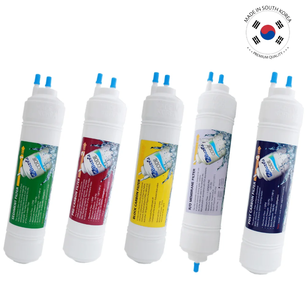 5 مرشحات أفضل منقي مياه-صنع في كوريا