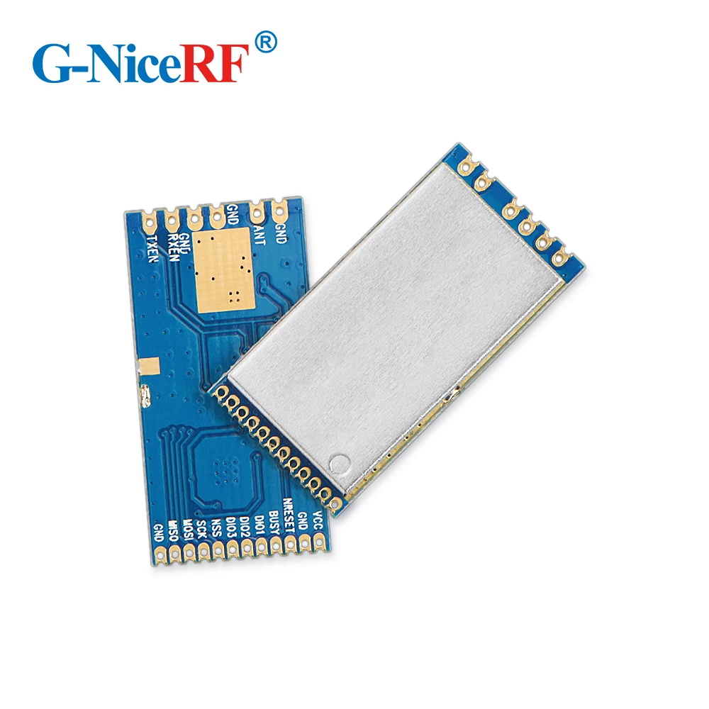 2PCS LoRa1280F27-TCXO 500mW 2.4GHz SX1280 chip 27dBm  Power TCXO 2.4GHz Long range RF Module