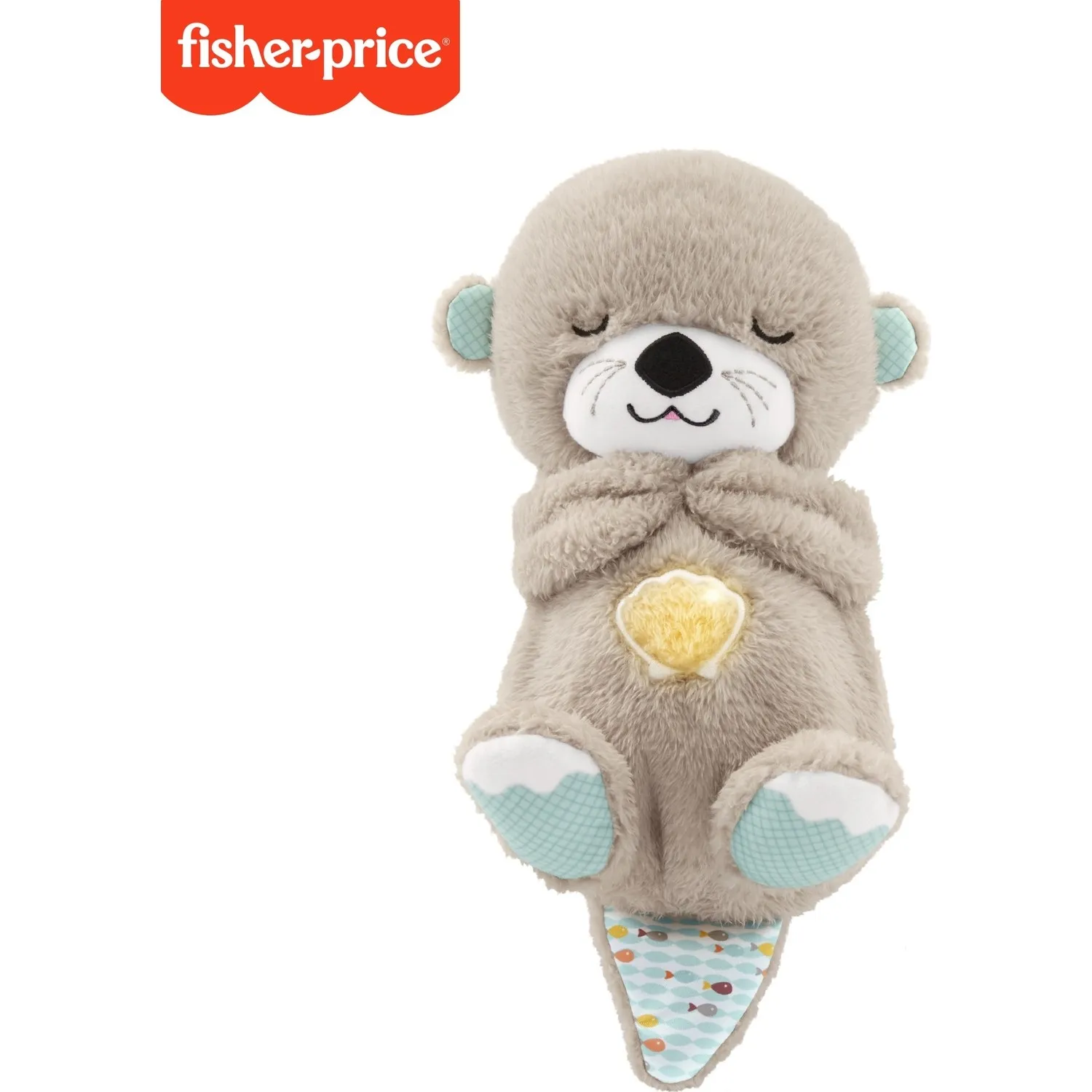 Fisher-Price Sleep and Playmate Otter, Musical Stuffed Baby Toy nimal, Plush, Sleep, friends, Fun, comfortable Babies