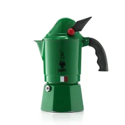 BIALETTI Alpina 3 Cup Moka Pot Coffee Maker, Original Bialetti Espresso Maker Stovetop Kitchen Drip Stove Gas Best Delicious