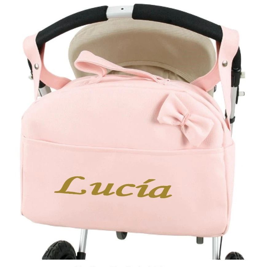 Custom baby carriage bag to carry hanging on the trolley or on the shoulder. It is one of the most practical baby accessories, valid for bugaboo and any cart, sacks add for baby cart