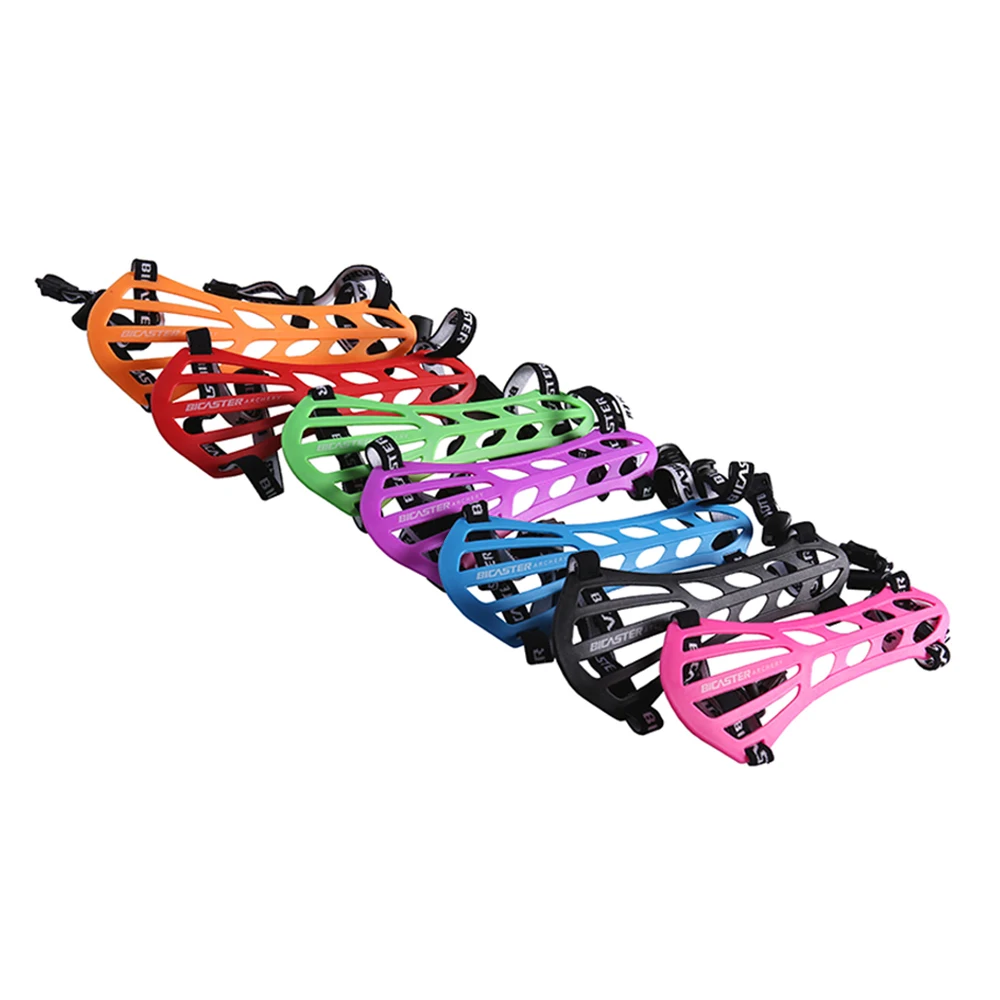 Bicaster Archery Arm Guard 7 Color Options for Traditional Hunting Recurve Bows Shooting Training Protector