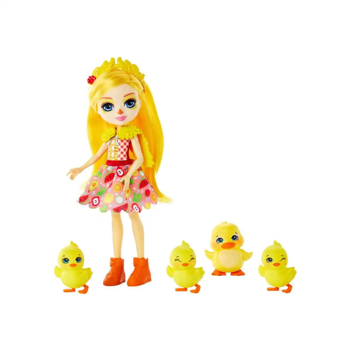 Enchantimals Family Series Play Set Slosh™ Duck and 3 Baby The Duck Duck Dinah™ Game Set GJX43 GJX45