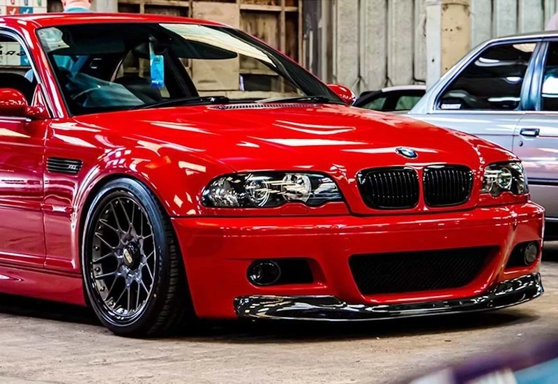 Max Design กันชนด้านหน้ากันชนสำหรับ BMW E46 3 Series ใบมีดปีกด้านหน้าด้านหน้าสปอยเลอร์ Car Tuning Lip อุปกรณ์เสริมรถยนต์ diffuser