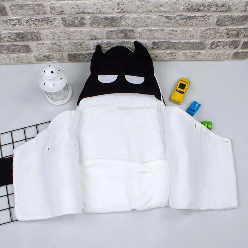 Para o bebê meninos swaddle bat padrão recém-nascido da criança do bebê algodão macio diário carrinho de bebê cama masculino bebês de sids cobertor roupas