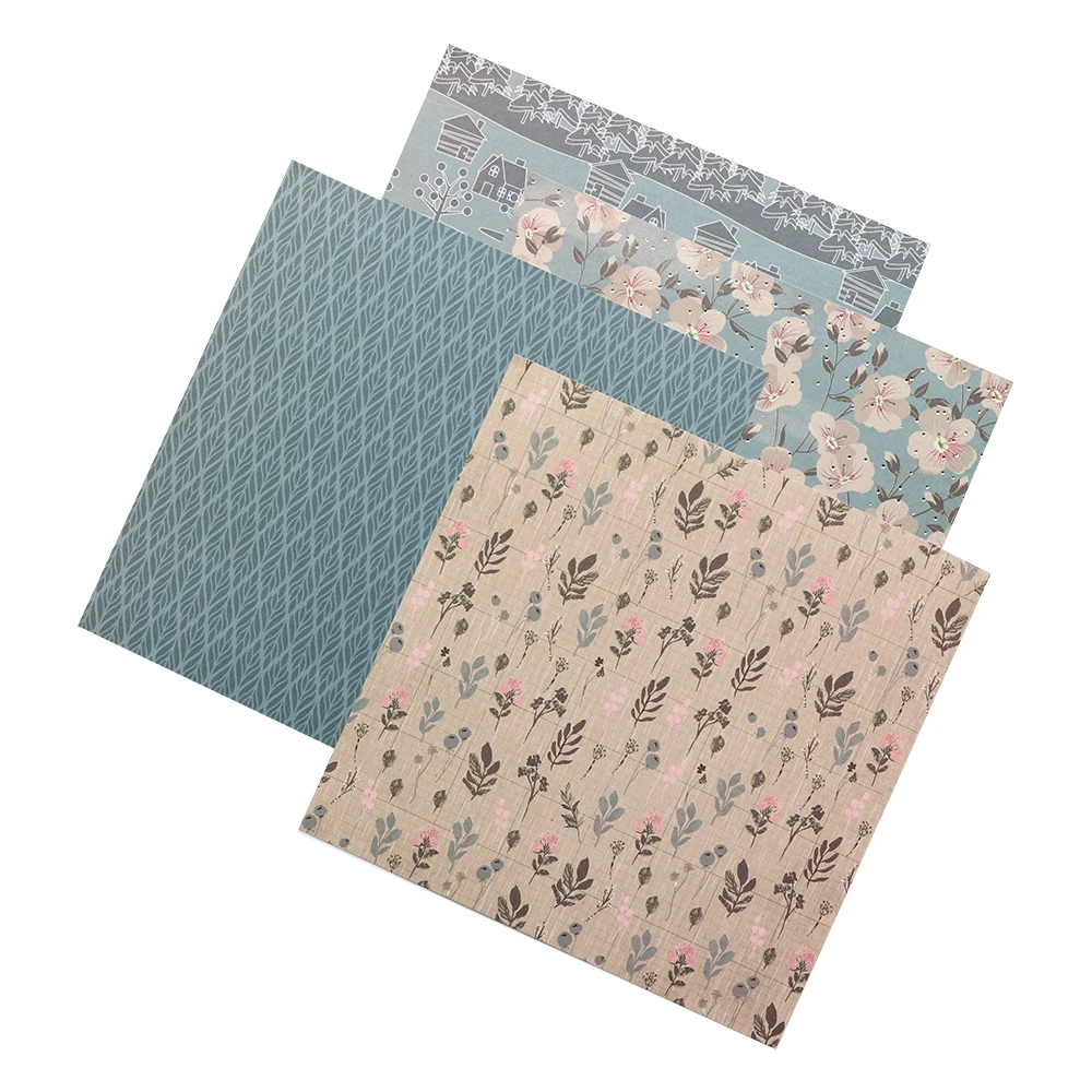 Creative Path Tranquil Place 6-Zoll-Scrapbooking-Papierblock mit Blumenmuster, dekoratives Scrapbook-Hintergrundpapier für Journaling – Detail 11