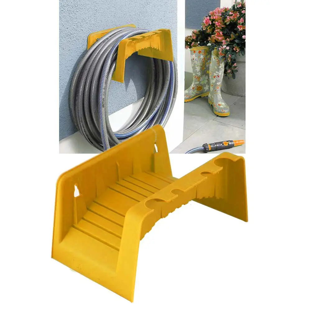 Wall Mounted Hose Strap Mount Brackets Included 2 Color AE042 Garden Utensils New Fast Shipping