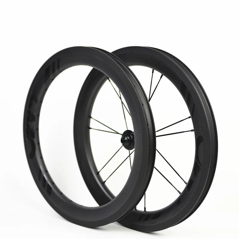 SMC 16 Inch 349 38MM Carbon Wheels for  Folding Bike 6 Speed Speed Mini Cycle