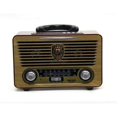 Meier M-115BT Rechargeable Nostalgic Radio USB SD MP3 Bluetooth 434173796