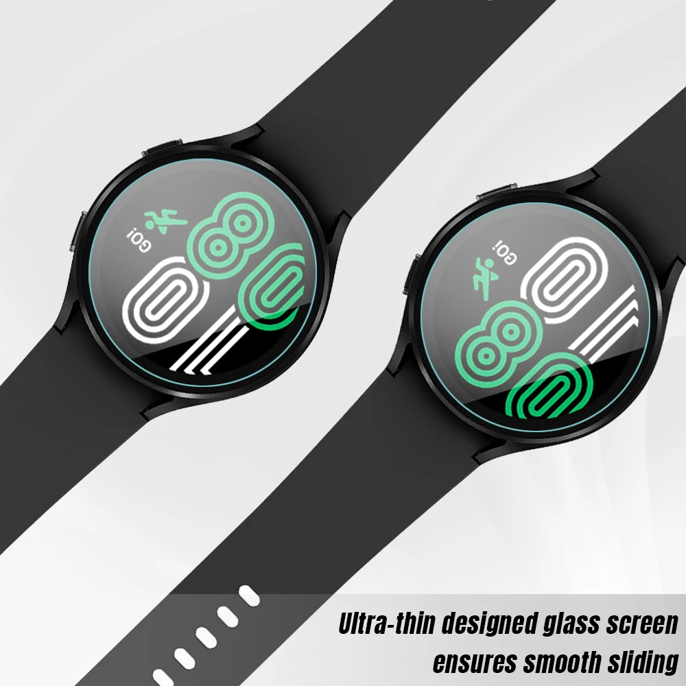 Tempered Glass for Samsung Galaxy Watch 4/5/6 40mm 44mm Screen Protector Anti-Scratch for Watch 4/6 Classic 42mm 46mm 43mm 47mm