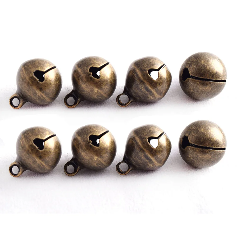 

Jingle Bell Bronze Bell Christmas Bell Durable Bells Charms Pet Bell Charms Ornaments Pendant Bells for Cat Collar Christmas