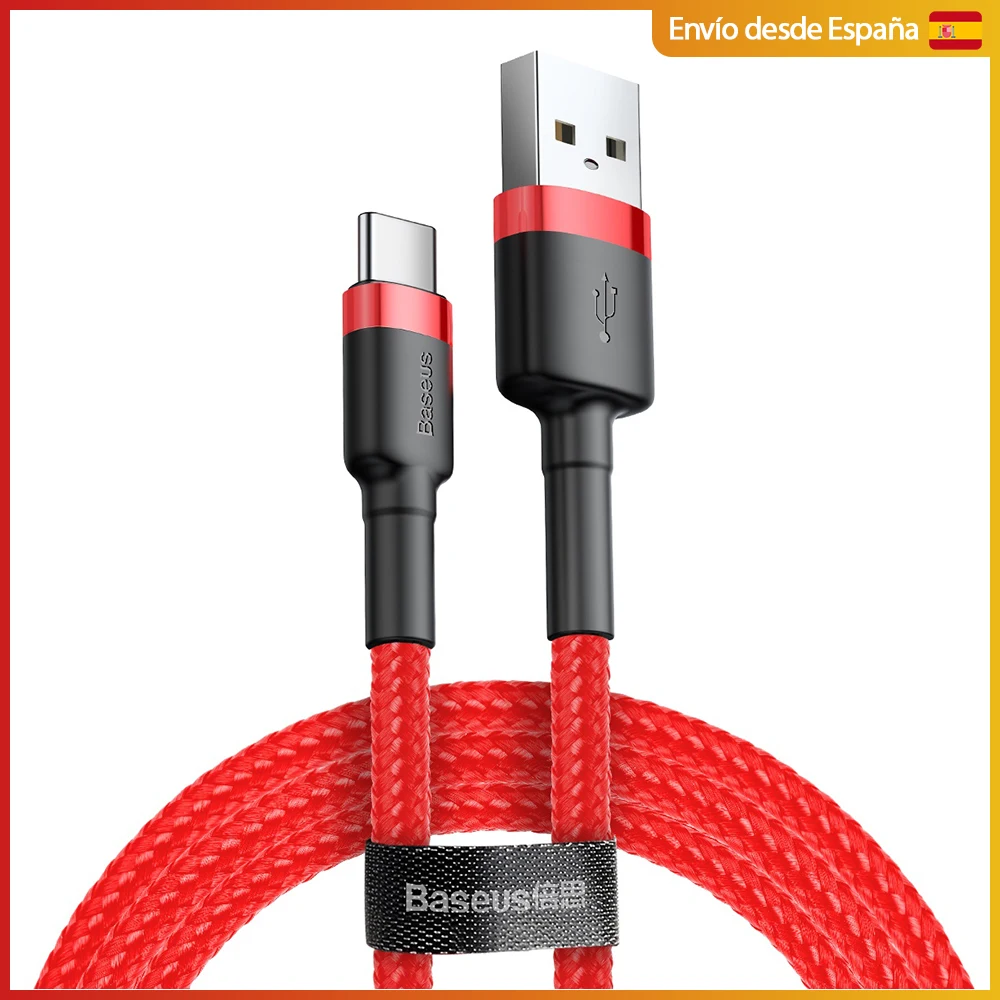 Baseus Type-C Cable fast charging and data transfer [5V-3A/1M-0,5M] -for Huawei, OPPO, OnePlus, Honor, Xiaomi, Mate 20