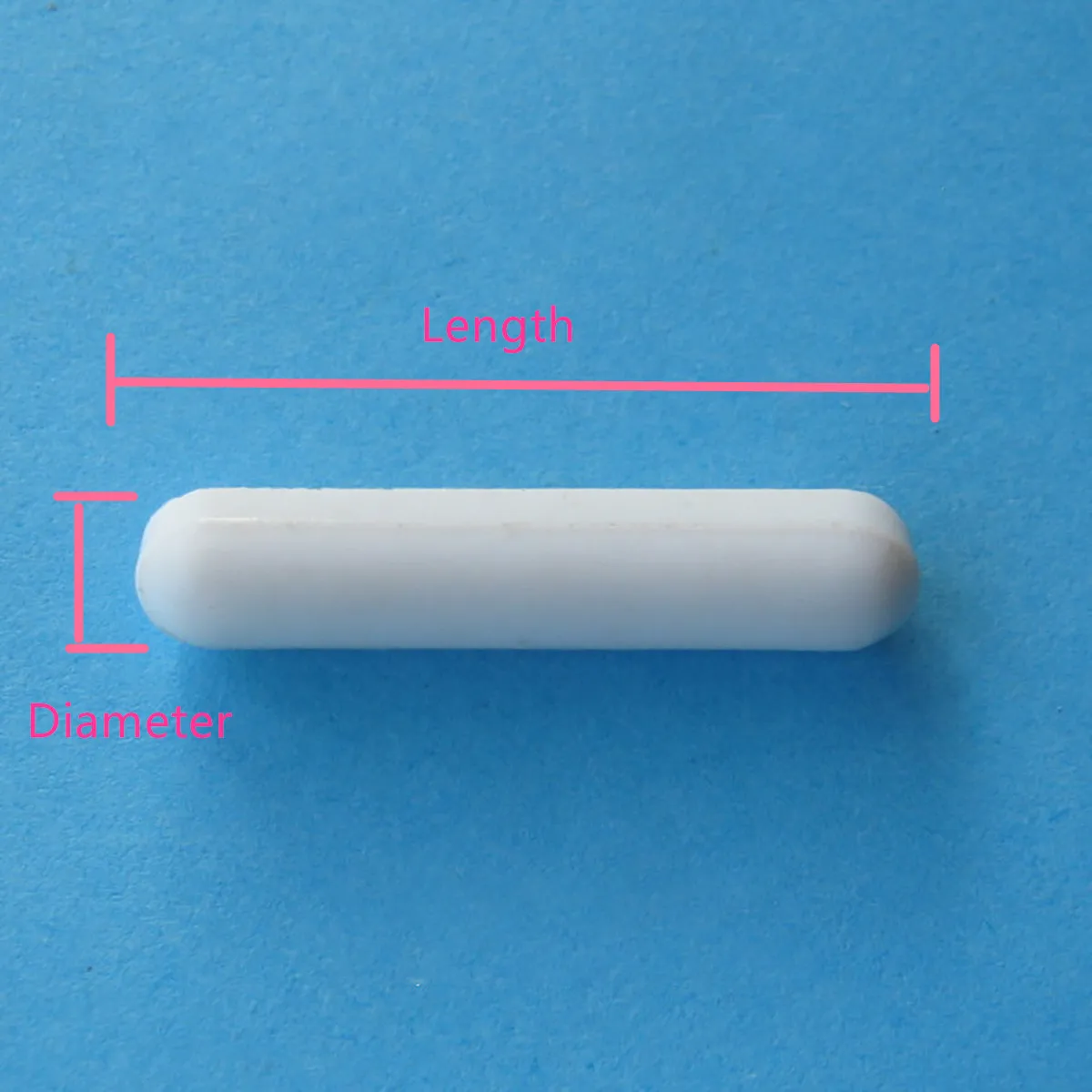 5PcsType C Magnetic Stirrer Bars PTFE Magnetic Stirrer Mixer Stir Bars for Laboratory Experiment Length 5mm - 30mm