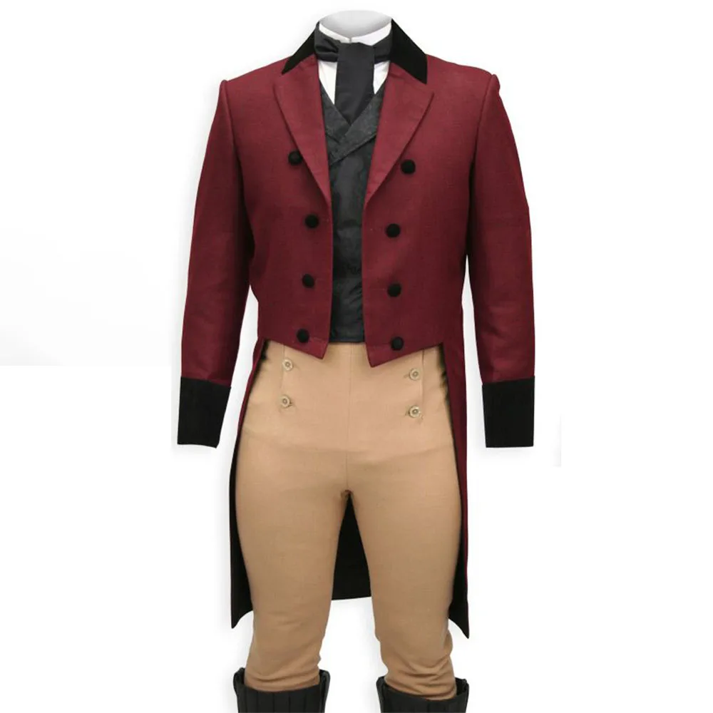 Cosplaydream anthony cosplay roupa vitoriana regência dos homens vitoriano senhores terno colonial traje cosplay