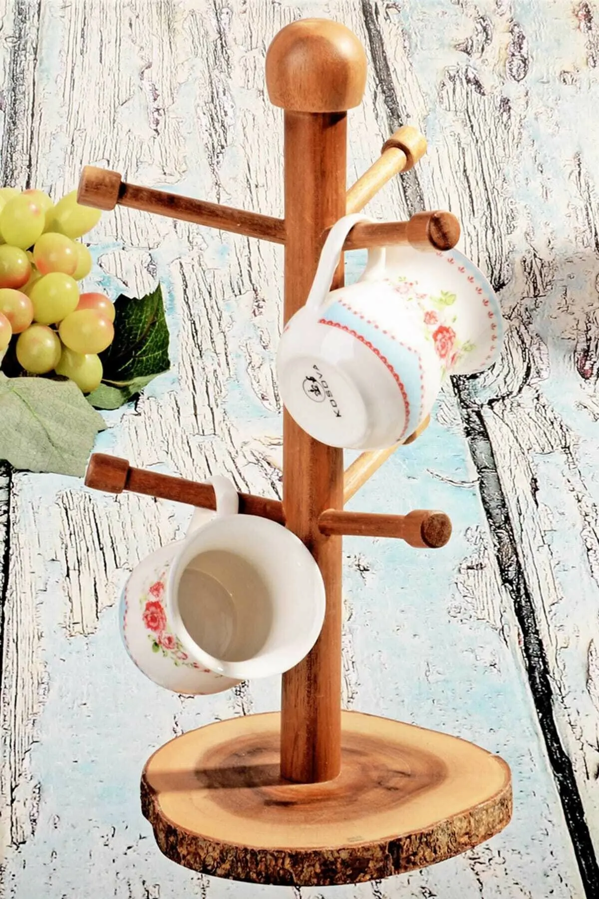 Turkey authentic AWESOME Acacia Series Natural Cup Hanger FREE SHIPPING  FREE SHİPPİNG