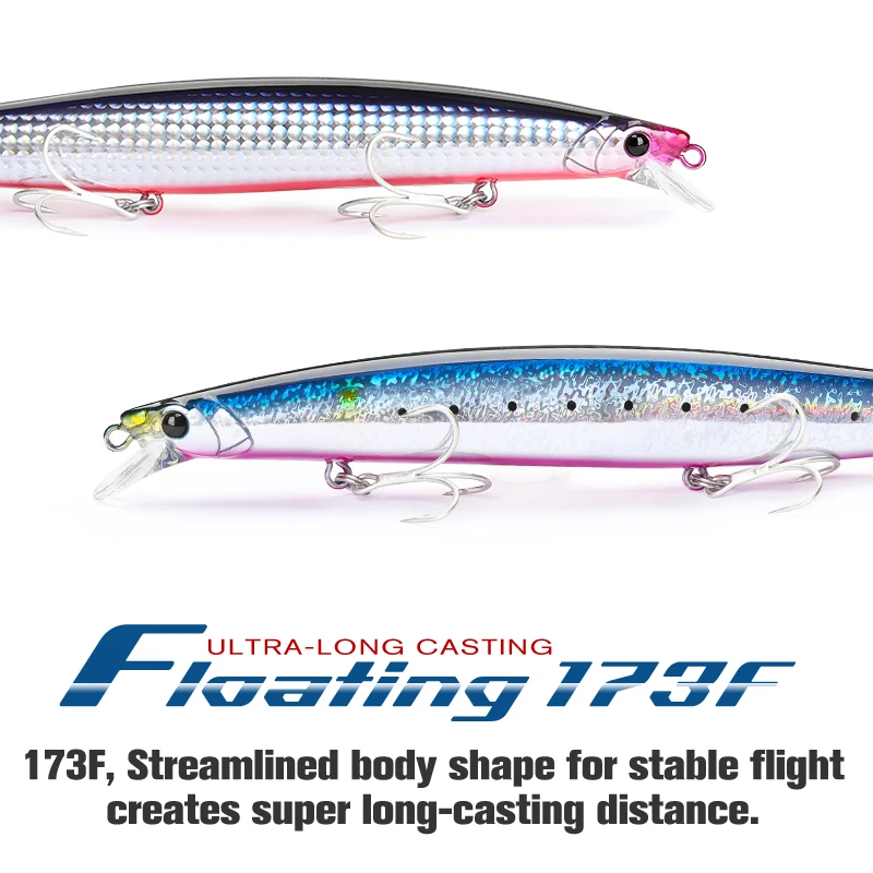 Tsurinoya Minnow STINGER 173F – Señuelo artificial 173mm 37,5g - imagen 4