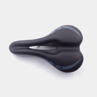 Ultralight bike saddle Shock Absorbing  Hollow Bicycle Seat vtt Racing PU Soft cushion For Mtb Road bike seat Accessories