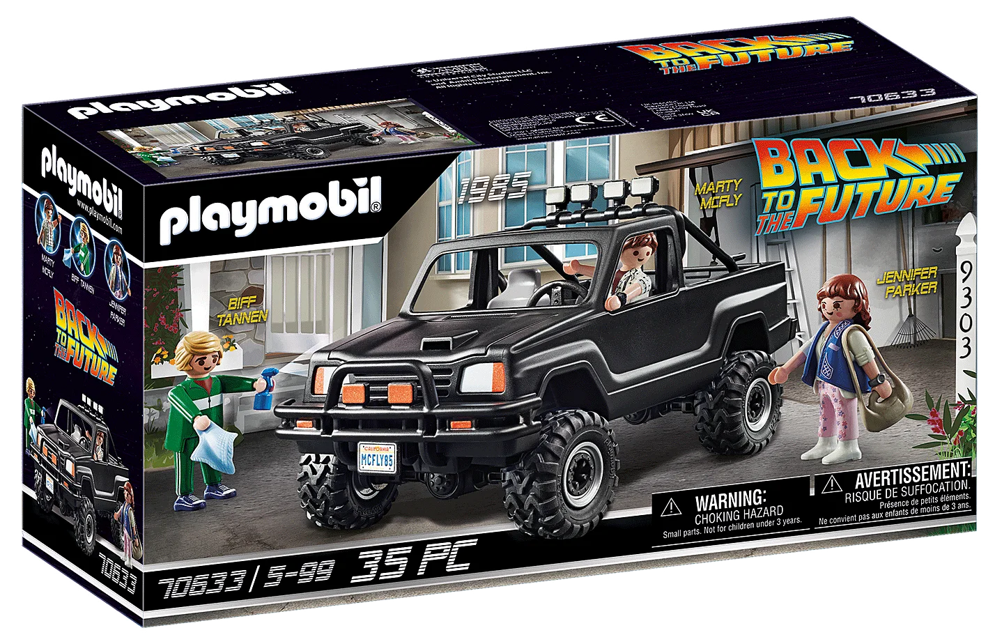 Playmobil Back to the Future Marty's Pick-up Truck, 70633, original, toys, kids, girls, gifts, collector, figures, dolls, shop, with box, new woman, official license