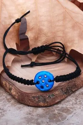 Handmade Syriac Seven-Hole Evil Eye Bead Macrame Adjustable Authentic Bracelet Women Men