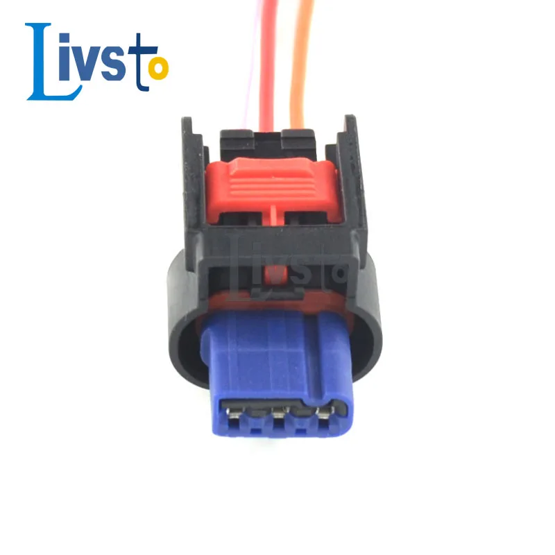 1 Set 3 Pin 1.2 Series Socket Waterproof Auto Wire Harness Connector 13893234