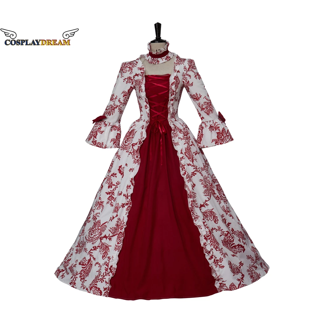 European Medieval Dress Victoria Queen Princess Wedding Party Dress Women Halloween Court Noble Palace Cosplay Outfit Plus Size