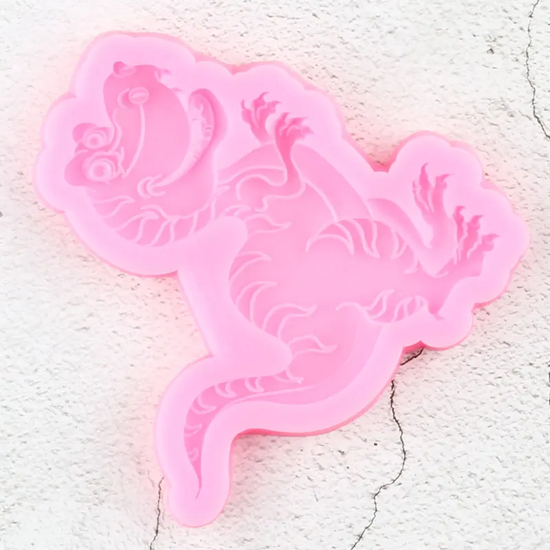 Dinosaur Silicone Mold Candy Resin Moulds Chocolate Fondant Molds Baby Birthday Cake Decorating Tools Cookie Baking Mould