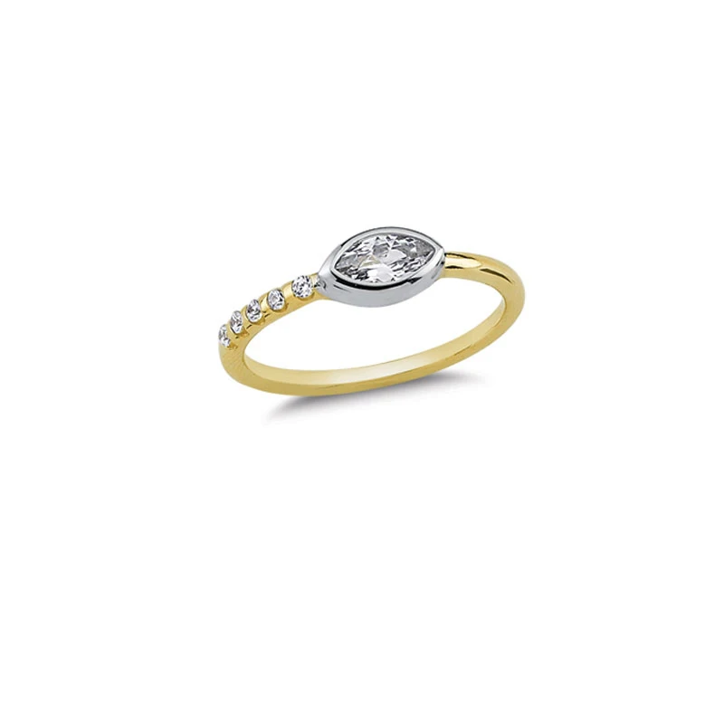 14K Solid Gold Gracious Ring for Women