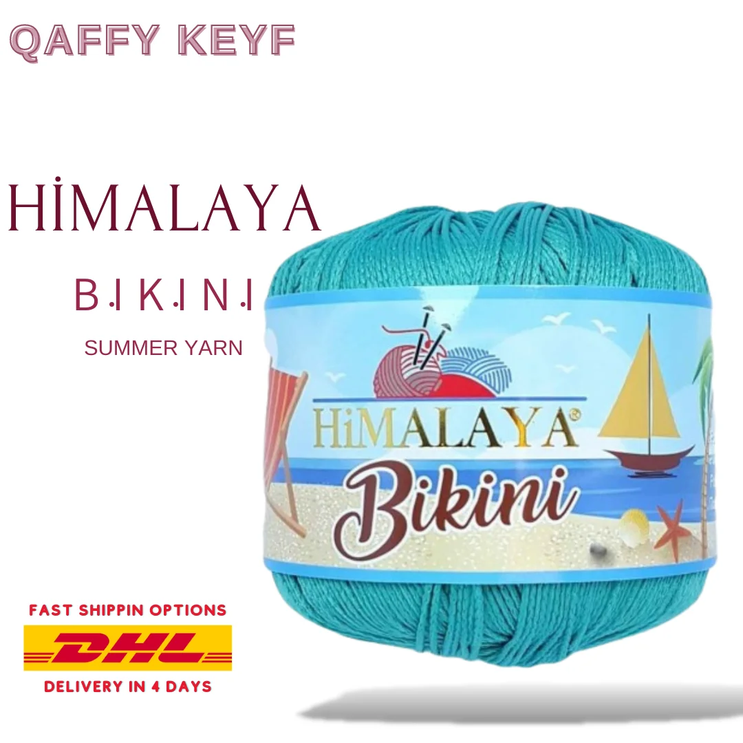 Himalaya Bikini, 100% Polyamid Stretch, Soft, Bikini, Sock, Knitting, sport, weight light crochet, summer DIY Hobby