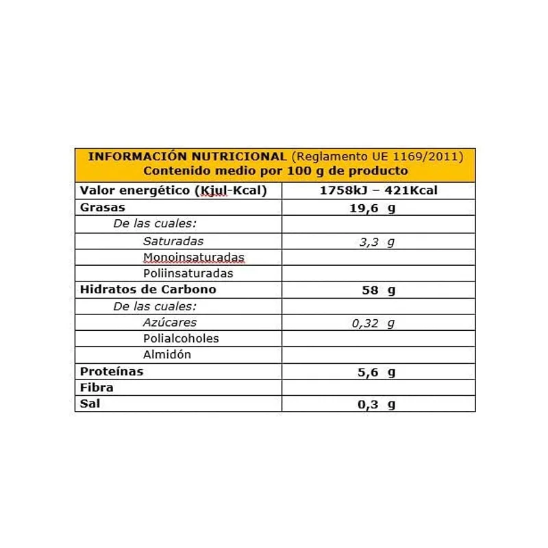 LAPASION - Tierno y jugoso bizcocho cacao sin azúcares, con edulcorante, hecho con maltiol. Caja 2 Kg.