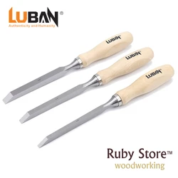 Set of 3pcs Qiangsheng Luban Mortising Chisels - Fine Woodworking