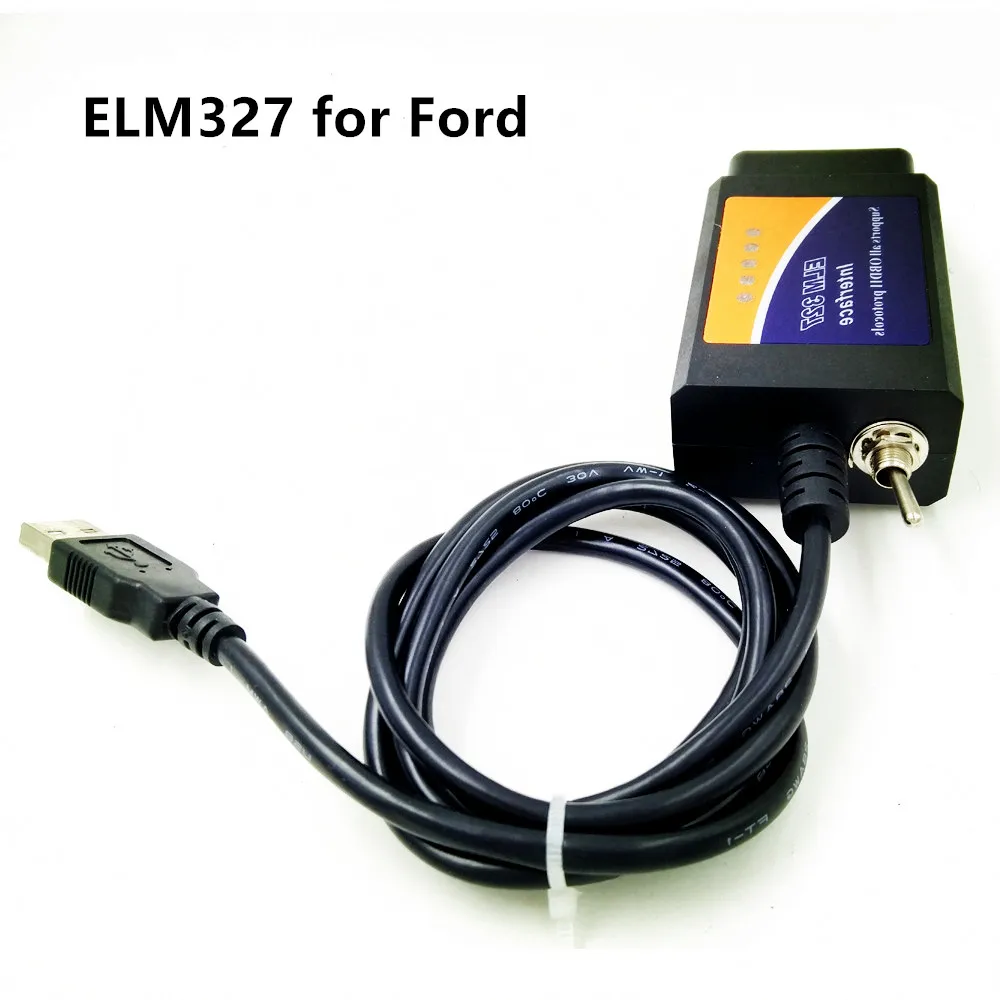 ELM327 USB V1.5 Diagnostic Tool modified for Ford Forscan ELMconfig FT232RL+25K80 chip HS-CAN / MS-CAN