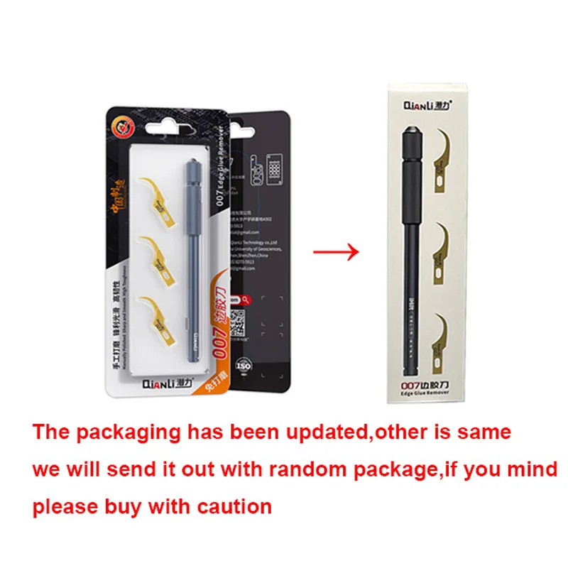 Qianli 007 008 009 Glue Removal Knife Phone Motherboard Repair Tool IC BGA NAND CPU Edge Glue Cleaning Knife