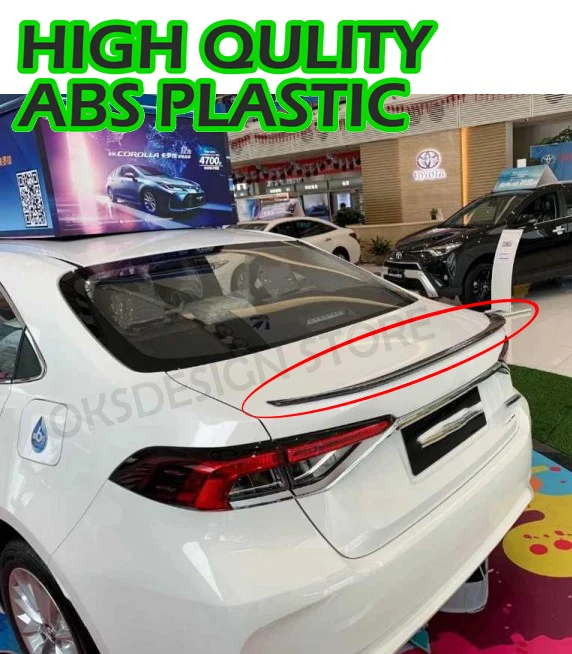 FOR Toyota Corolla E210 (2018-)  Spoiler  ( ABS Plastic )