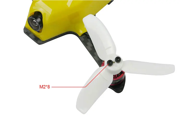 10 Stück/5 Paar 2840 2,8-Zoll-Propeller mit 3 Flügeln und 1,5-mm-Achse für 2,8-Zoll-Drohnen FPV Racer Quadcopter Ersatzpropeller für Outdoor-Flüge – Detail 2
