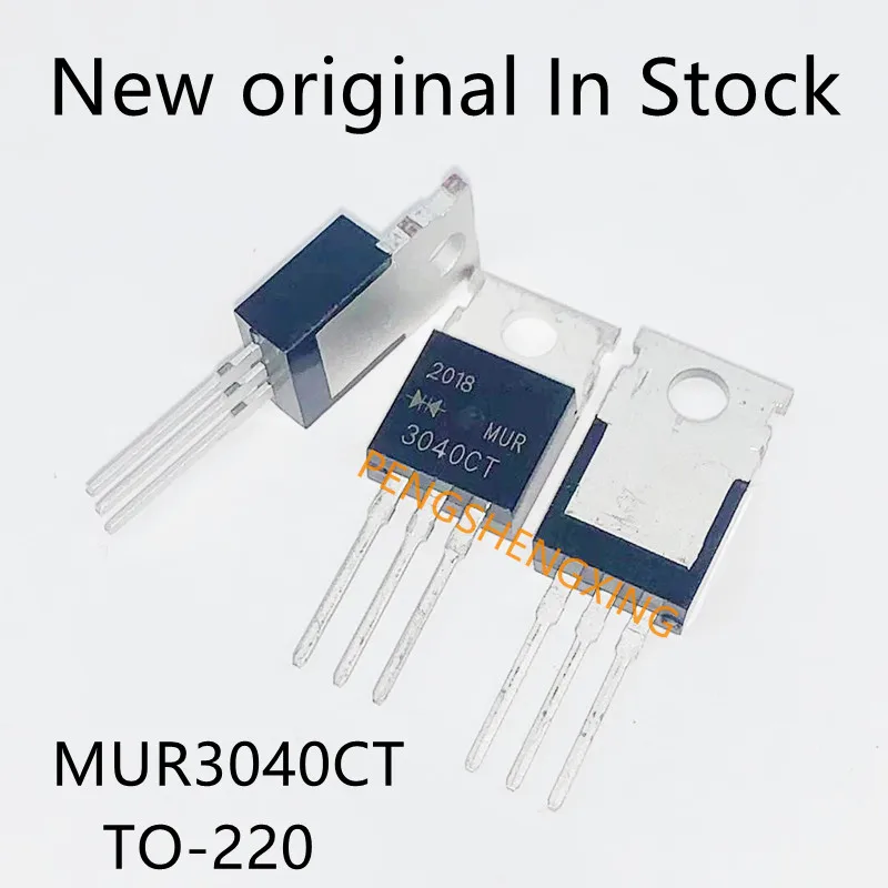10 unids/lote MUR3040CT rápido diodo de recuperación-220 nuevo original punto gran oferta